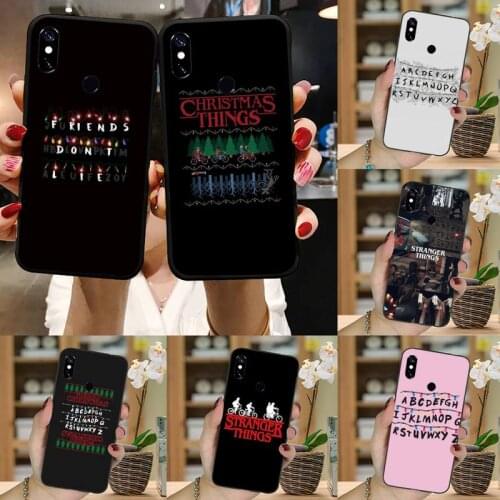 Stranger Things Christmas Lights Phone Case For Xiaomi Redmi note 7 8 9 pro 8T 9A 9S Mi Note 10 Lite pro