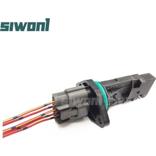 MAF Mass Air Flow Sensor Meter+ Plug Pigtail Connector For Nissan Almera Maxima NP300 Navara Patrol X-Trail Sentra 22680-4M500