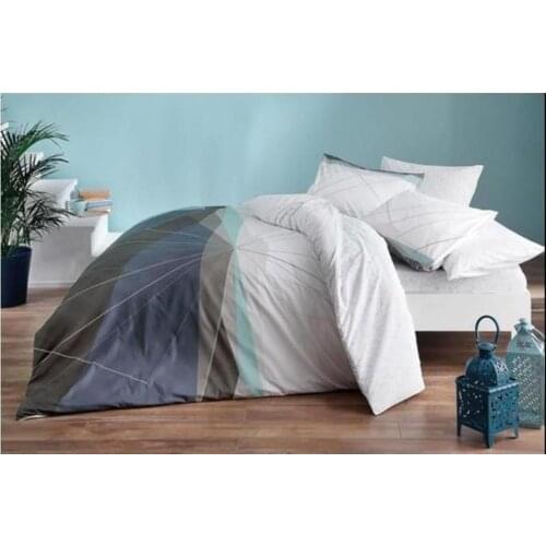 Crown Power Ranforce Double Personality Duvet cover Gray