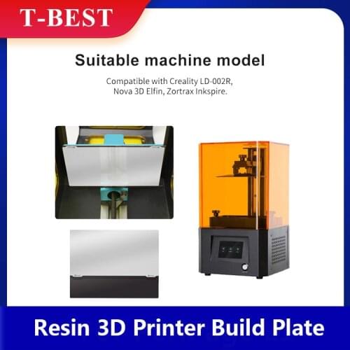 Resin 3D Printer Build Plate Flexible for Elegoo Mars/Mars Pro/Wanhao D7/Monoprice Creality LD-002R,ANYCUBIC Photon, Photon S