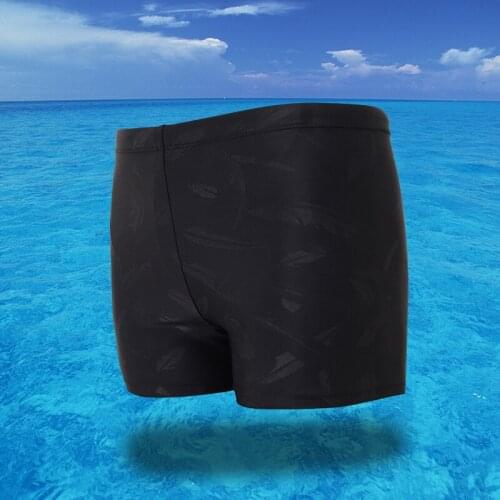Swimming Short Cap Sport Water Men Racing Swim Trunks Shorts Waterproof Swimwear Beach Wear Briefs Athletic Quick-dry