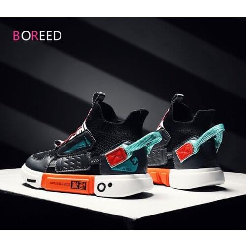 New 2021 Summer Children Sneakers Boys Breathable Mesh Sports Shoes For Boys Fashion Casual Kids Shoes Boys Chaussure Enfant