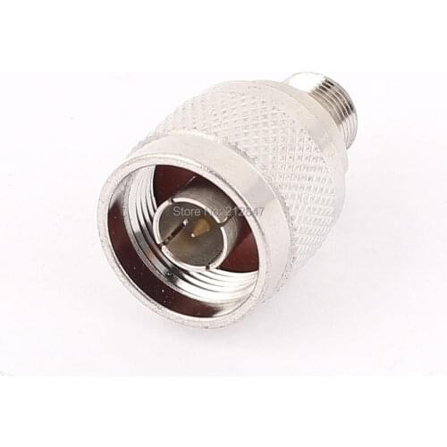 F Type Female To N Type Male Jack Coax RF Connector Antenna Adapter