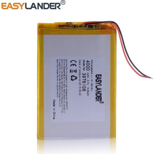 Polymer battery 9 inches tablet battery domestic the built-in rechargeable batteries 4000 mah 3976108 navigator