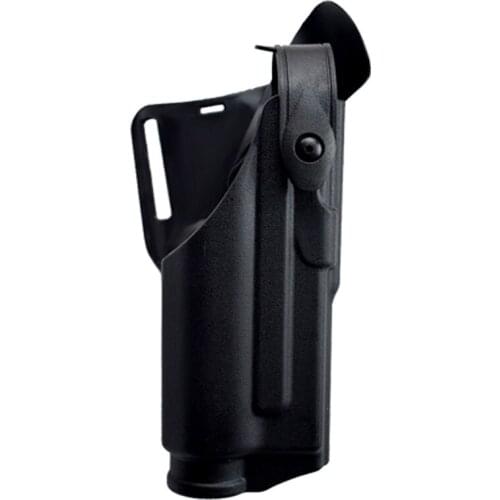 Polyurethane Tactical Glock Belt Holster Glock Pistol Waist Holster With Flashlight Glock 17 19 22 23 31 32 Airsoft Gun Holster