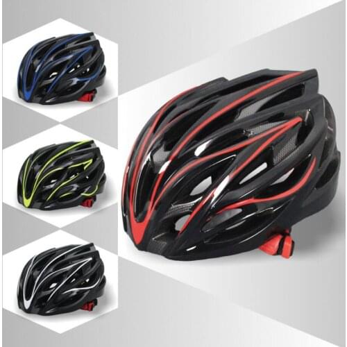 Mountain Bike Helmet Adjustable Mens Womens Adult Sport MTB Road Cycling Bicycle EPS Integrally Molded Helmet Safety Cap