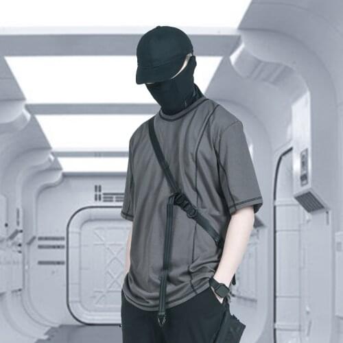 Silenstorm Cotton t-shirt techwear darkwear streetwear aesthetic