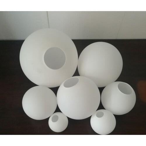 Milkwhite Glass Replacement Lampshade Geometry Lighting Fixture Accessory Shade for Chandelier