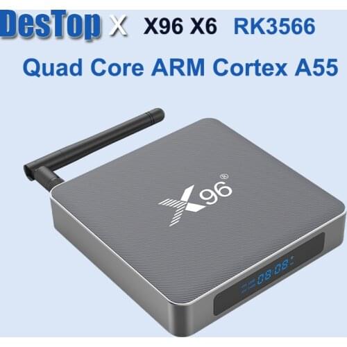 10PCS Rockchip RK3566 X96 X6 Android 11 Smart Tv Box 8GB RAM 64GB 128GB ROM 1000M 2.4G5G Dual WIFI Media Player 4GB 32GB Set BOX
