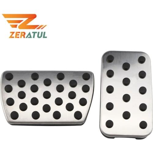 Zeratul Car Pedals Accelerator Brake Fuel Brake Footrest Pedal Covers for Honda Civic CRV Jade Accord Elysion Odyssey