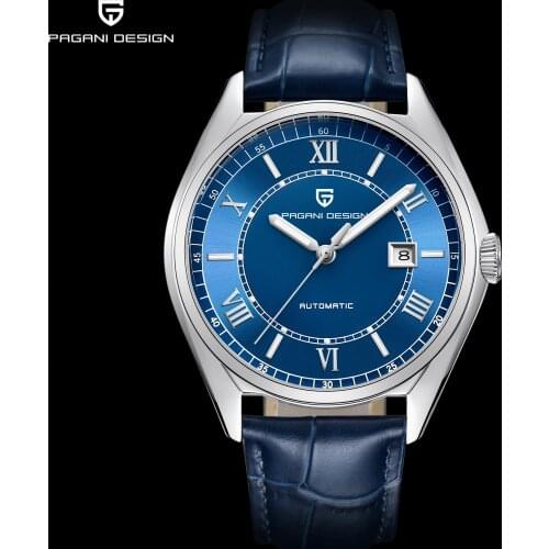 2020 PAGANI DESIGN Mens Watch Automatic Mechanical Luxury Fashion Men Sport Waterproof Genuine Leather Watches Relogio Masculino