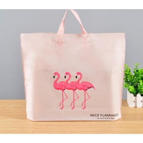 25pcs Clothing store bag handbag gift jewelry packing bags large plastic pouch matte thickening