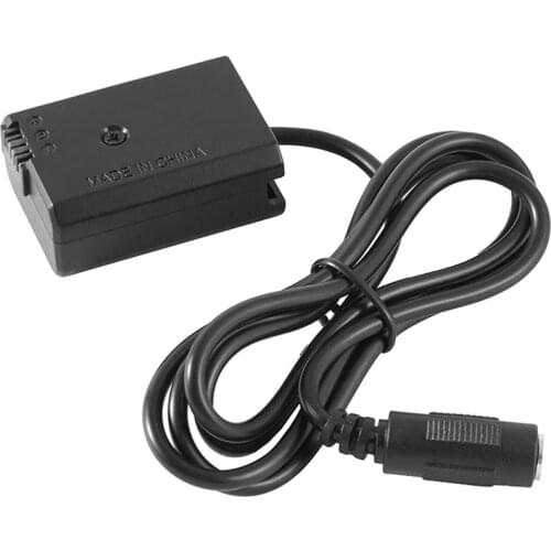 Power Adapter NP-FW50 Dummy Battery DC Power Bank 5V 2A Single USB Adapter Power Supply and Accessories for AC-PW20 Sony