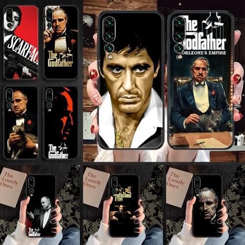 Movie The Godfather Phone case For Huawei P Mate P10 P20 P30 P40 10 20 Smart Z Pro Lite 2019 black soft Etui pretty cell cover