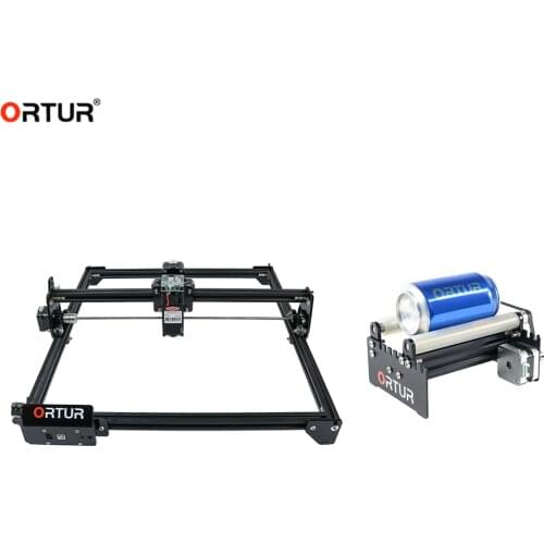 Group Products: 20W/15W/7W Ortur Laser Master 2 Desktop Printer Logo Picture Marking with CNC Roller Rotation Axis Rotary Module