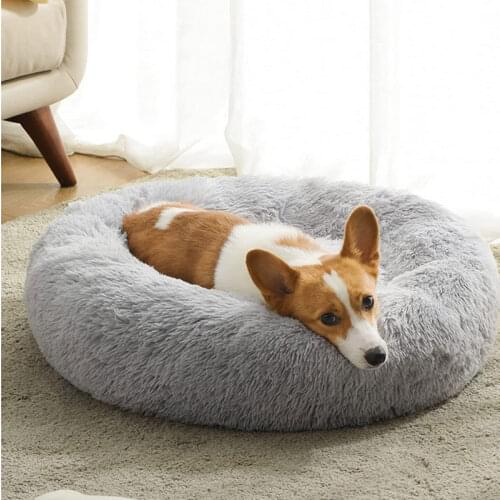 Dog Bed Sofa Round Plush Mat For Dogs Large Labradors Cat House Pet Bed Dcpet Best Dropshipping Center 2021 Best Selling Product