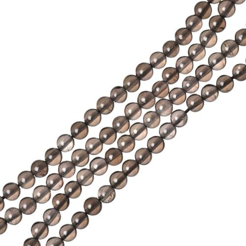 Round Stone Beads 3mm Gray Agate Loose Beads 16inch For Diy Bracelets Necklace jewelry Making H712