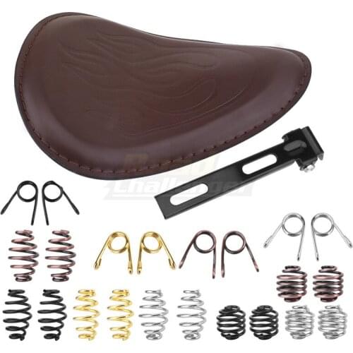 Motorcycle Solo Seat Springs Bracket Mounting Kits Saddle seat For Harley Custom Chopper Bobber Honda Yamaha Kawasaki Suzuki