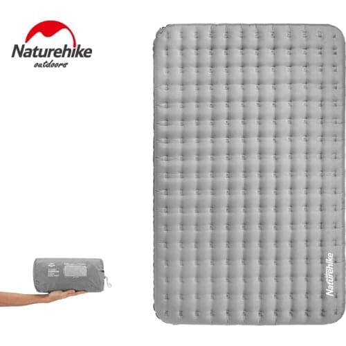 Naturehike Inflatable Sleeping Pad Wear Resistant Waterproof Double Person Air Mattress For Outdoor Camping Hiking 13cmThickness