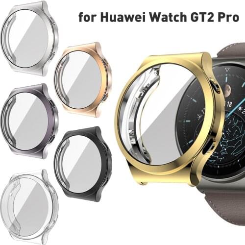 2020 new High quality Full Cover Watch Case Protective Cover Screen Protector for Huawei Watch GT2 Pro drop shipping