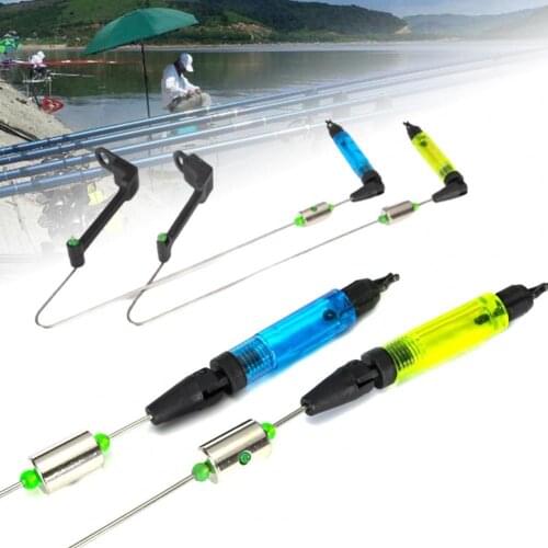 European Style Portable Lightweight Fishing Wobbler Stainless Steel Alarm Hanger Carp Fishing Chain Bite Indicators Fishing Tool
