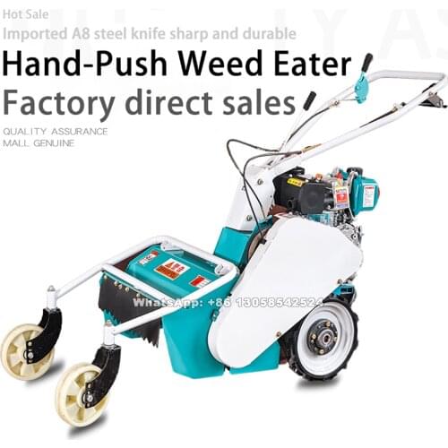 Weeding Width 70cm Gasoline and Diesel Engine Powered Lawn Mower For Moving Grass Farm Equipment Walk-Behind Trimmer Shredder