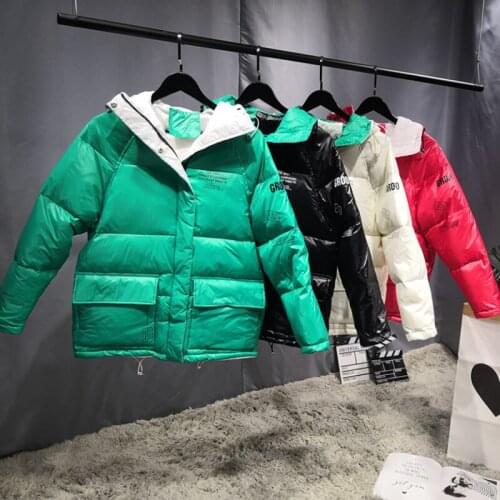 2019 winter new style down jacket short style sports leisure Korean version women coat loose all match outdoor lady clothes