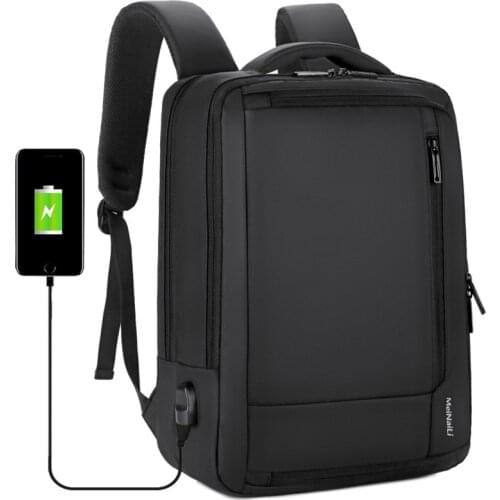 USB Charging Waterproof Business Travel bag Multifunction Anti-theft 14 15.6" inch Laptop Backpack Boys School bags Backpacks