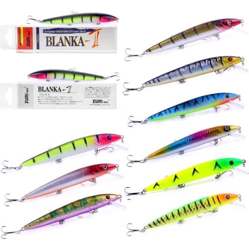 ZURI 2020 Winter MINNOW Hot Model Fishing Lure Hard Bait 11.5-13.5cm 45 Color For Choose Minnow Quality Professional Depth0.5-3m