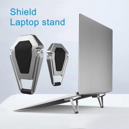 2Pcs Portable Foldable Laptop Bracket Cooling Heat Dissipation Support Stand