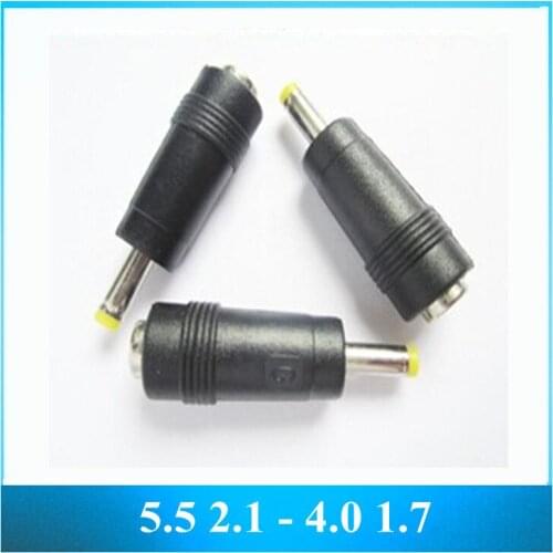 5.5 2.1MM Female to 4.0 1.7 Male Adapter 12V DC Power Adapter 20PCS