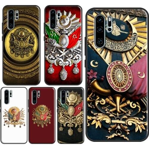 Ottoman Empire Coat Of Arms Case For Huawei P30 Lite P40 P20 Pro Mate 20 Lite Honor 20 9 8 X 10i P Smart Z Nova 5T