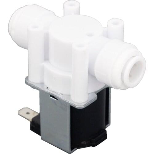 DC 12V Electric Solenoid Valve Magnetic Normally closed Pressure solenoid valve Inlet valve Water Air Inlet Flow Switch