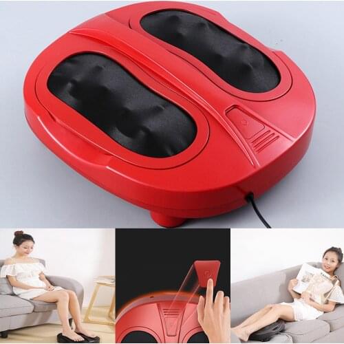 Electric Foot Massager 220v Infrared Heating Therapy Pain Relief Kneading Massager Feet Relaxation Vibrator Health Care