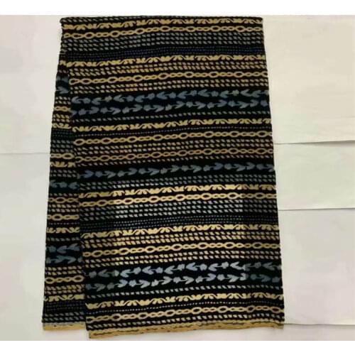 CWQ/ 2021,Fashionable Velour Lace 5 Yards Soft and comfortable Modern African Traditional Fabric Clothing Sewing! (08286