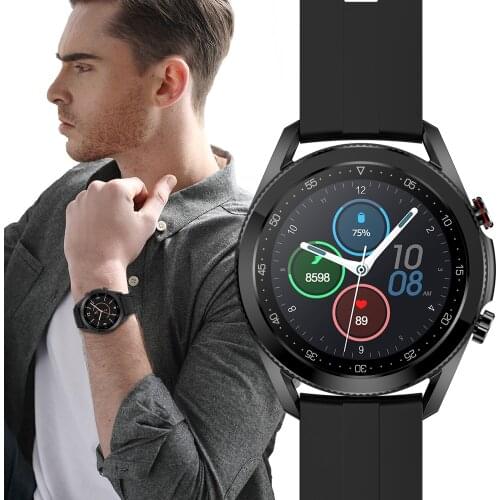 New L19 Bluetooth Smart Watch Men Blood Pressure Round Smart watch Women Watch Waterproof Sport Tracker For Facebook Android Ios