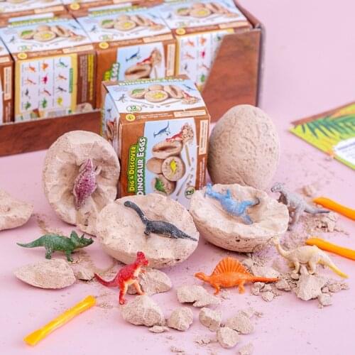 Educational Dinosaur Fossil Excavation Toys Archaeological Dig DIY Assembly Model For Children Boys Girls Birthday Xmas Gifts