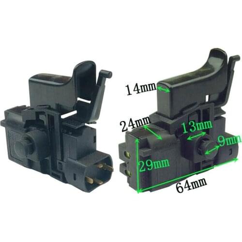 1pcs Electric Drill Dust proof Speed Control Push Button Trigger Switch