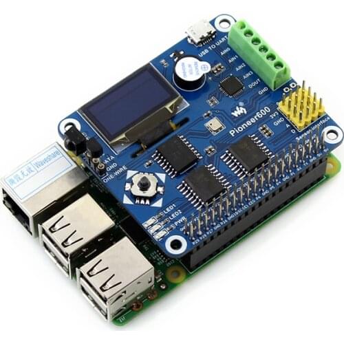 Pioneer600 Raspberry Pi Expansion Board Miscellaneous Components All-in-On