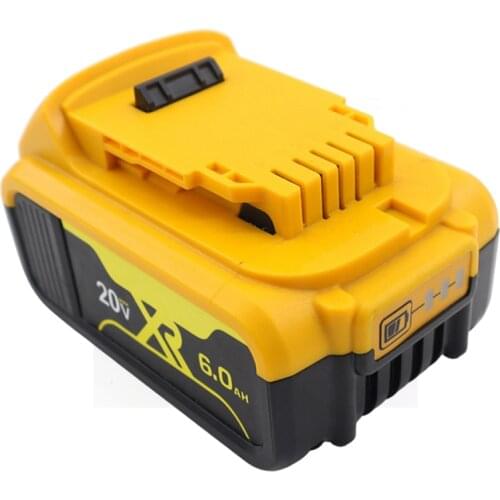 20V 6.0Ah XR MAX Replacement Battery for DeWalt DCB203 DCB200 DCB204 DCB205 DCB206 Rechargeable Lithium Batteries for Power Tool