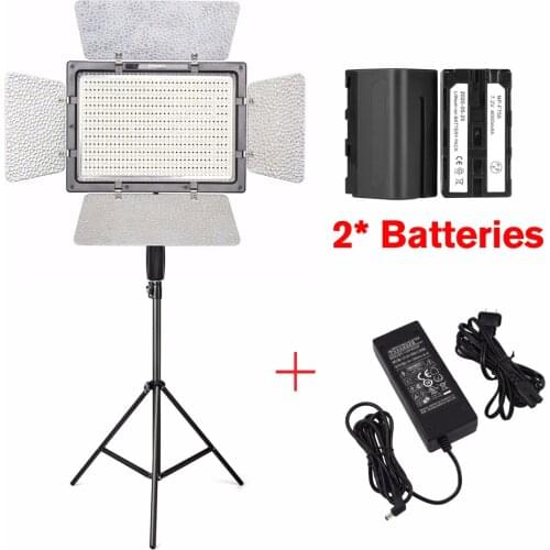 YONGNUO YN900 Pro LED Video Light Lamp 5500K+Charger+2M light Stand,Camera Camcorder APP Control 900 LED Video Light