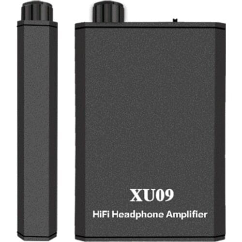 Mini Audio HIFI Headphone Amplifier Portable Earphone AMP 3.5mm w/USB Cable