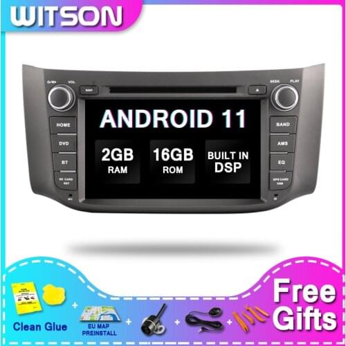WITSON Android 10.0 Car Video For NISSAN SYLPHY(2012-2013)/B17(2012-2013)-EU Version car player 2RAM 16ROM Built-in DSP