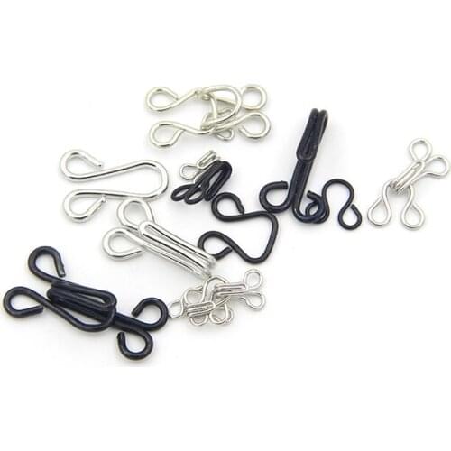 10pair/lot Button Metal Collar Wind Disc Buckle Invisible Buckle Underwear Button DIY Accessories Wind Tight Buckle