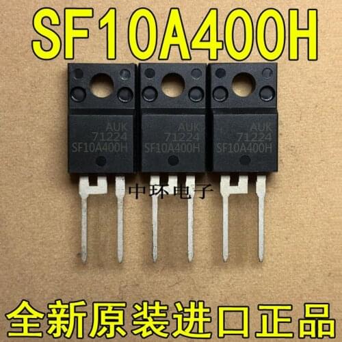 10 pcs SF10A400H TO220 SF10A400 TO220 10A400H 10A400 TO-220F-2 10A 400V