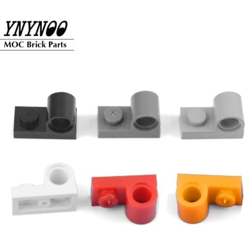 20Pcs/lot High-Tech MOC Parts Plate Special 1x2 with Pin Hole on Top Building Blocks Bricks Particles DIY Educational Toys Gift