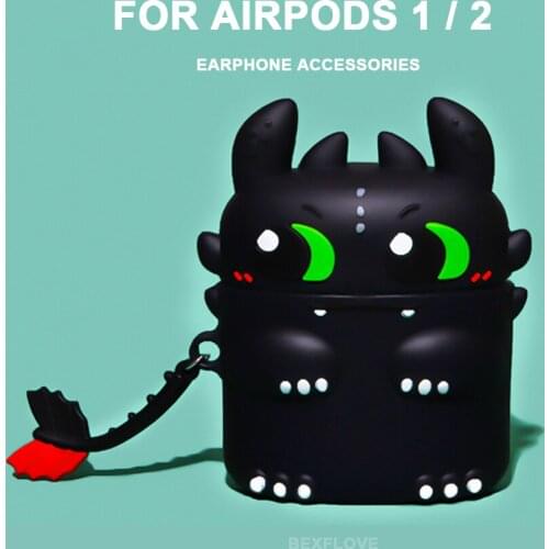 3D Earphone Case For Airpods 2 Case Silicone Cute Dog Pig Cartoon Cover For Apple Air pods Pro 3 Bluetooth Wireless Earpods Case