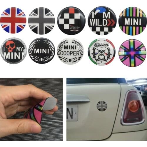 For MINI Cooper Accessories JCW R50 R52 R53 R55 R56 R60 F54 F55 F56 F60 Countryman Clubman Car Styling Body Decorative Sticker