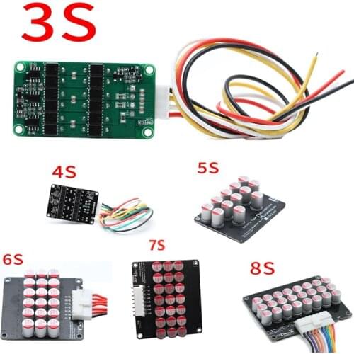 1.2A Balance For Li-Ion Lifepo4 LTO Lithium Battery Active Equalizer Balancer Board Capacitor BMS