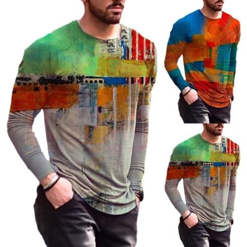 Blouse Long Sleeve Breathable Cotton Blend Round Neck Tops for Daily Life